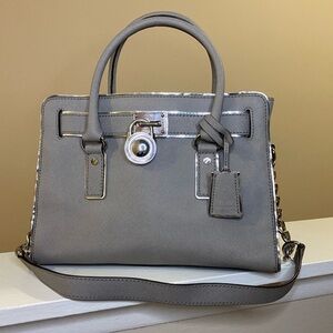 Michael Kors Hamilton Saffiano East West Leather Satchel